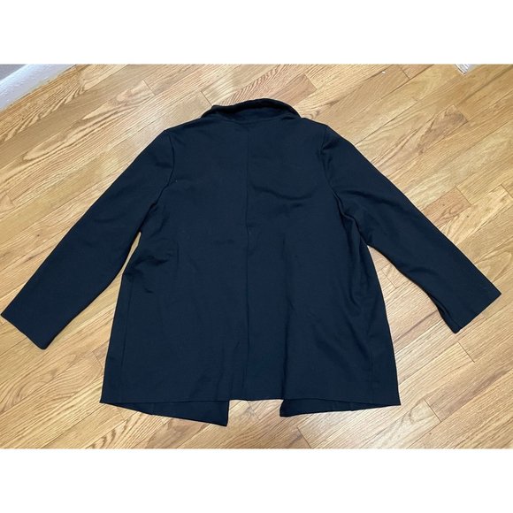 Alfani Women's Black Long Open Collared Blazer, Cardigan, Size XL - Picture 7 of 7